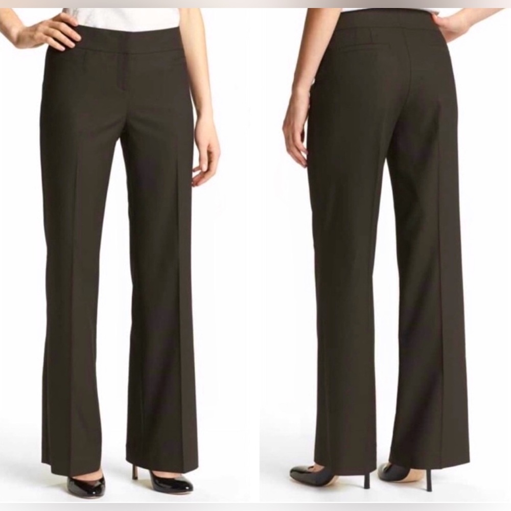 EUC, like new, Halogen Quinn black no wrinkle pant, 4p, boot cut leg